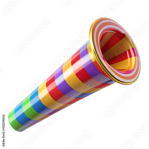 Colorful Party Horn: Celebration Noisemaker, Festive Decor