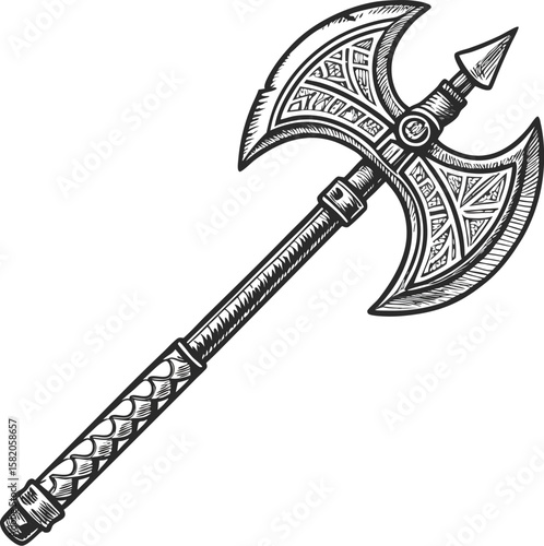 axe and sword