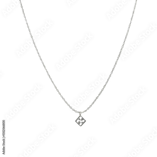 Wallpaper Mural Elegant Diamond Necklace: Exquisite Sparkle & Design Torontodigital.ca