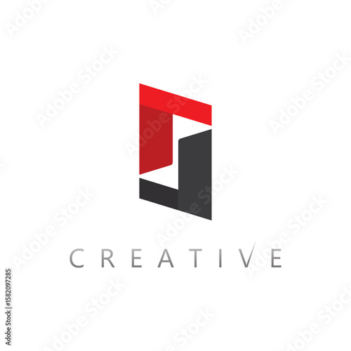 Dynamic S Shape Logo with Motion Effect for Technology and Media Companies