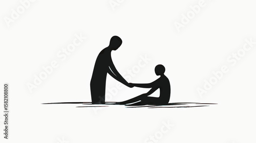 silhouette of a man with surfboard