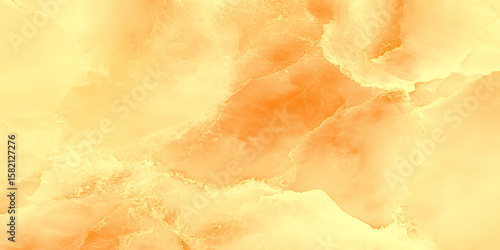 Beige marble background with warm orange hues, a luxurious texture, It features a blend of soft beige and creamy, giving it a luxurious and elegant appearance typical of natural stone.