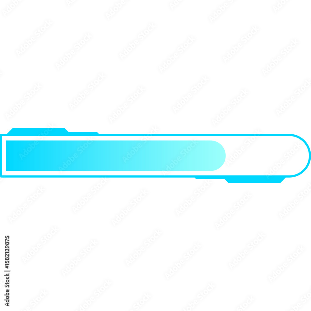 Futuristic Tech Loading Bar Futuristic Tech Loading Bar