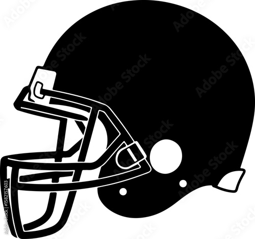 American football, helmet, athlete, sports, running  vector grphics