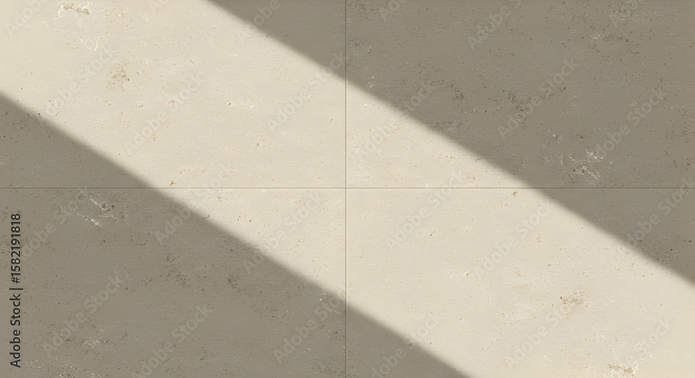 Fototapeta premium Elegant Beige Travertine Stone Texture Background Wall Tile