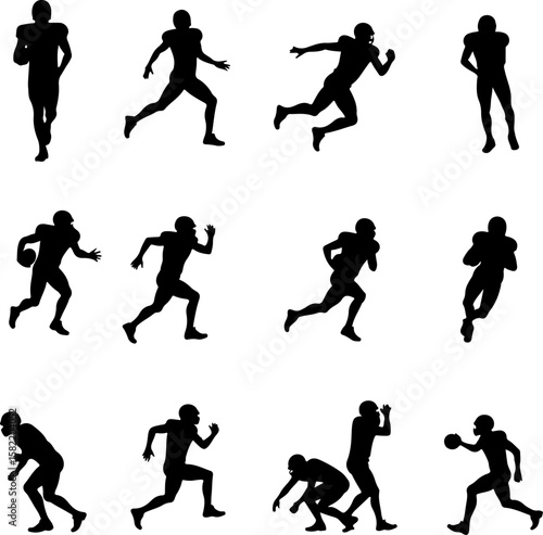 Wallpaper Mural American Football Player Helmet  vector bundle Torontodigital.ca