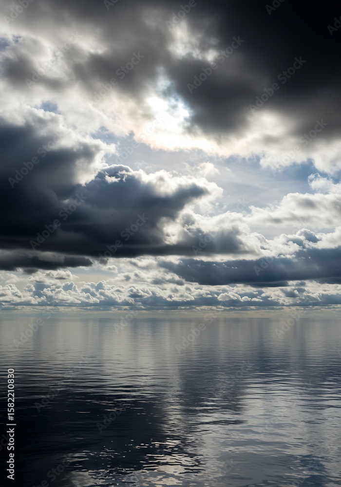 Fototapeta premium 蒼海の静謐