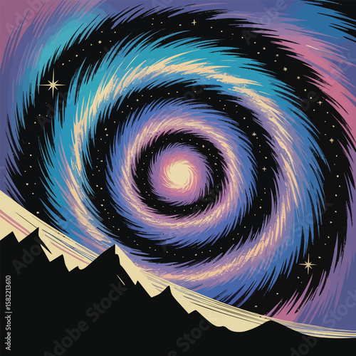 abstract fractal background