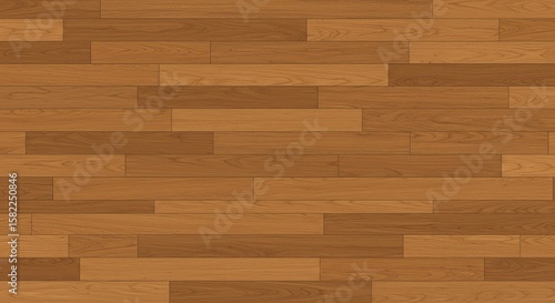 Seamless Natural Bamboo Plank Texture
