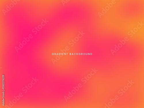 Abstract Pink and Orange Gradient Background, Bright Peach and Hot Pink Blurred Background, Smooth Coral and Tangerine Gradient Texture, Modern Vibrant Sunset Color Digital Background