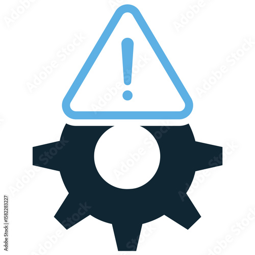 Defect icon vector, representing a flaw, error, or malfunction. Ideal for quality control, troubleshooting, or product review designs indicating an issue or imperfection.