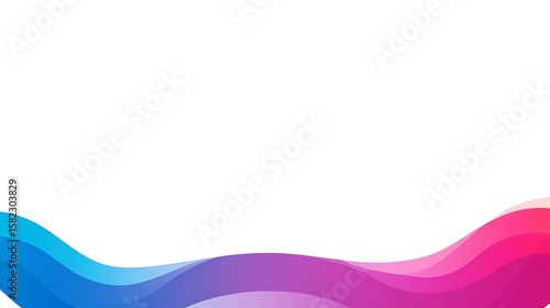 Abstract colorful wavy background (1)