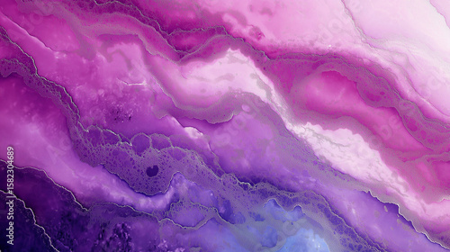 Violet purple abstract watercolor background with smooth gradients and flowing textures