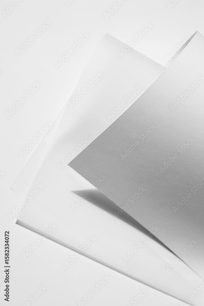 Design Studio. Kraft Paper Sheets Abstractly Swirled. Project Mockup. Design Studio. Kraft Paper Sheets Abstractly Swirled. Project Mockup.