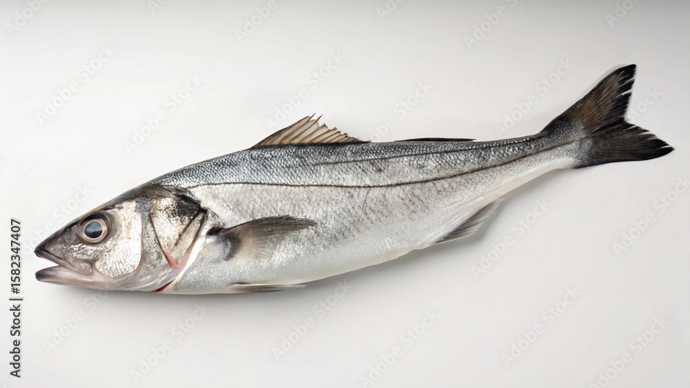 Fototapeta premium Haddock on studio background