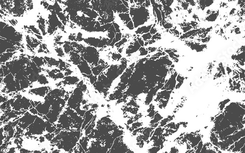 Isolated Black on White Background. EPS 10k.Old blank white grunge ripped torn posters crumpled paper background wall empty space for text