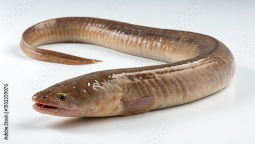 Hagfish on studio background