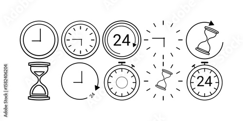 Time and Clock Icon