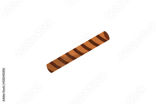 chocolate astor icon flat design
