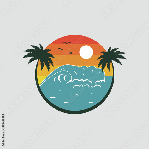 simple minimalist vector illustration template icon graphic design