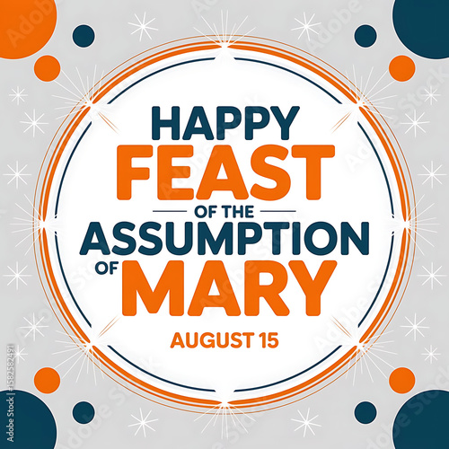 Happy Feast of the Assumption Mary August 15 image