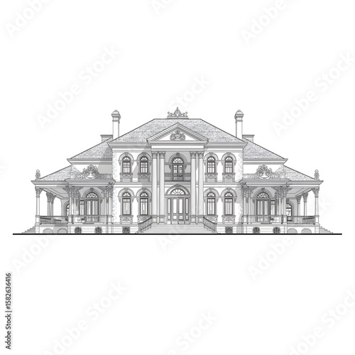 the old building in moscow russia