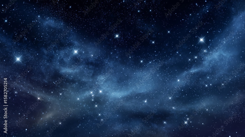 Fototapeta premium 綺麗な星空の背景