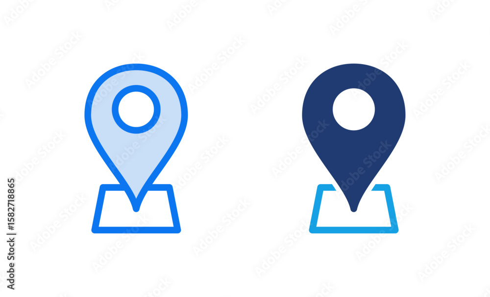 Address icon vector illustration. home location sign and symbol. pinpoint Address icon vector illustration. home location sign and symbol. pinpoint