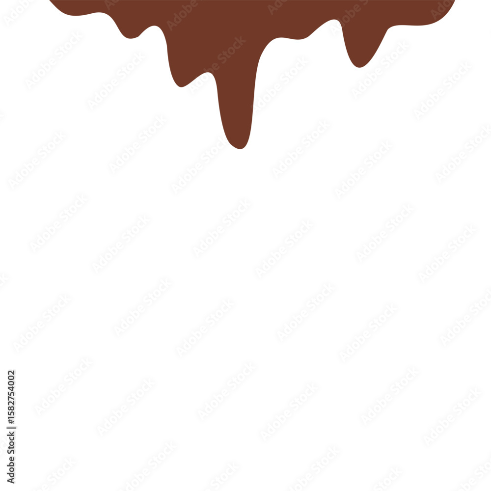Obraz premium Melting Chocolate Background