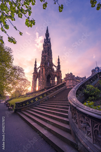 Scott Monument, Edinburgh, Scotland