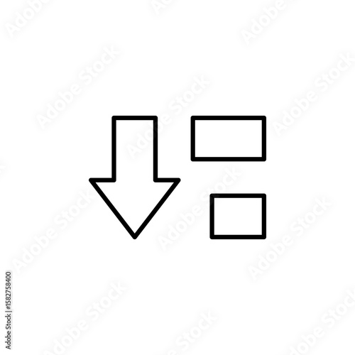 Sort Descending Icon for Data Table