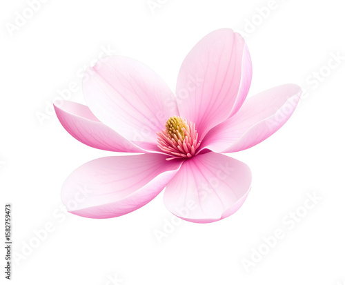 pink realistic flower