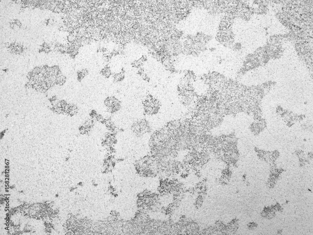 Fototapeta premium Close-up of grey cement background. Weathered concrete surface texture