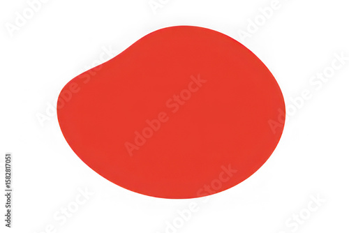 Red abstract blob shape isolated on transparent background Free Download Red abstract blob shape isolated on transparent background - GFXLoad
