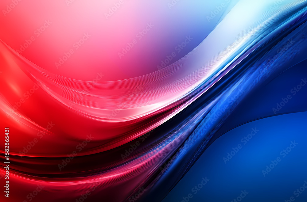 Fototapeta premium Dynamic Abstract Flowing Colors