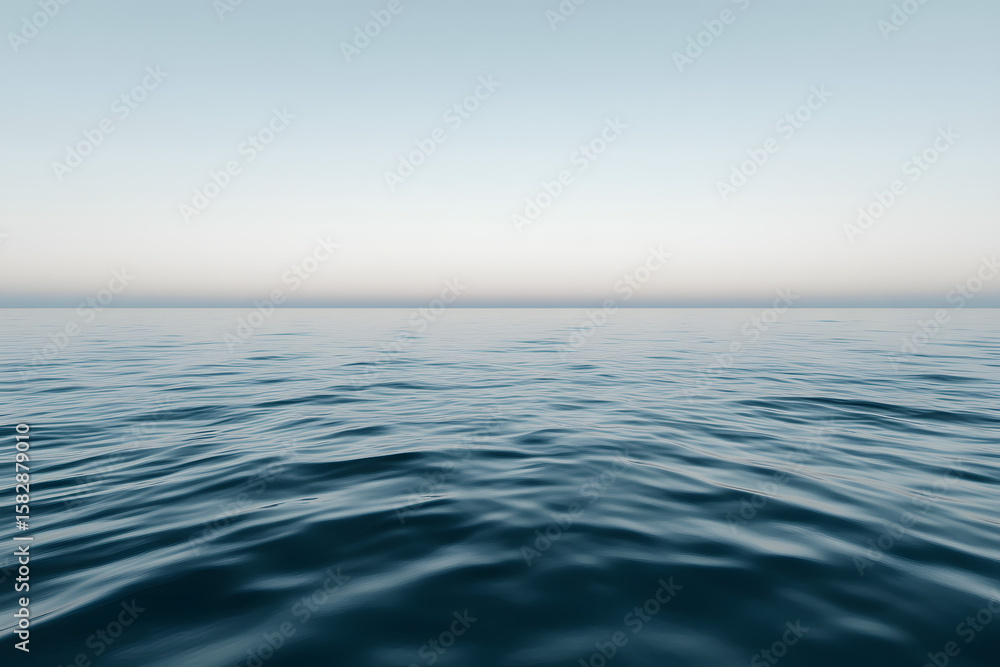 Fototapeta premium Misty horizon view