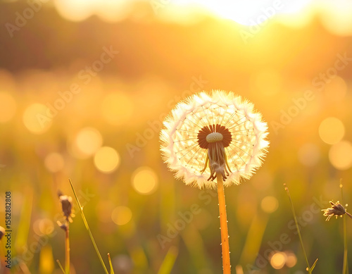 dandelion in the meadow