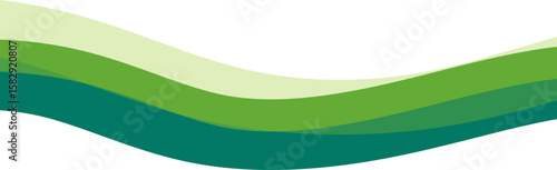 Green Wave Business Border