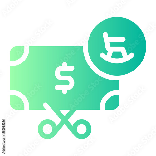 savings gradient icon