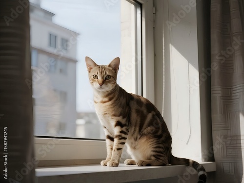 Wallpaper Mural Cat Photography with Expressive and Relaxed Atmosphere Torontodigital.ca