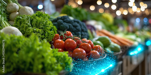 Innovations in food security fresh produce market in urban environment highlighting sustainable practices