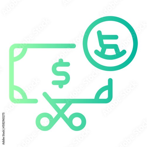 savings gradient icon