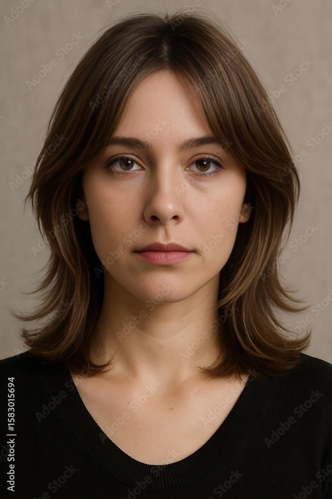Step Haircut on Brown Hair Creates Layered and Voluminous Look Step Haircut on Brown Hair Creates Layered and Voluminous Look