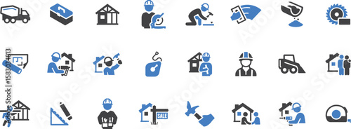 arenting & Baby Care Icon Set – Baby, Mom, Dad, Feeding, Childcare, Family Life, Infant, Support, Hug, Childhood, Nurturing