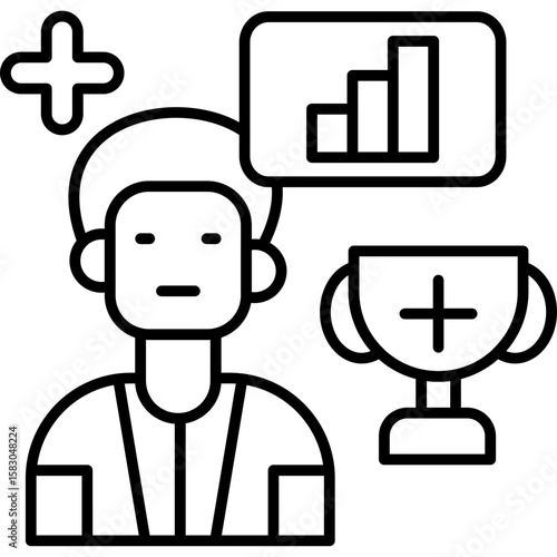 Champion Icon Vector Element