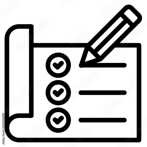 Standart icon in vector illustration