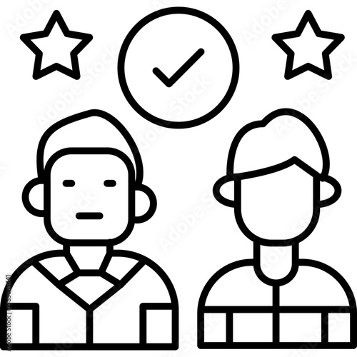Team Icon Vector Element
