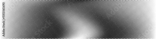 Black Dotted Texture on White Background . Modern Vector Art . Old Paper Effect with Comic Texture . Abstract Wall Design . Grunge Comic Texture Overlay