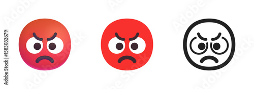 Pouting Face Icon
