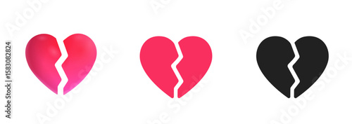 Broken Heart Icon
